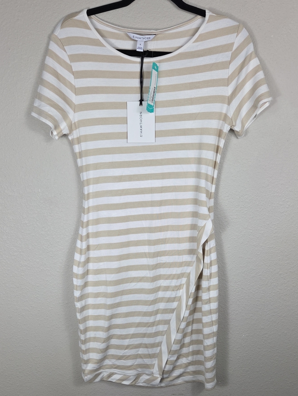 41 hawthorn brigitte knit dress | Dresses | Nwt 4 Hawthorn Faux Wrap Striped Crewneck Medium Stitch Fix New top 10